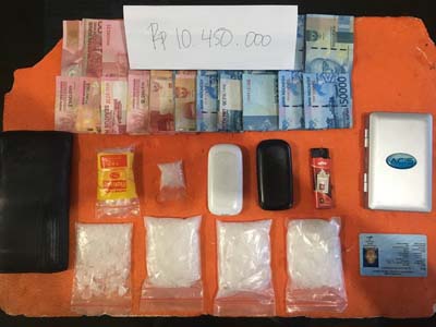  Dua Pria Warga Tembilahan Terduga Sabu Diamankan Polres Inhil